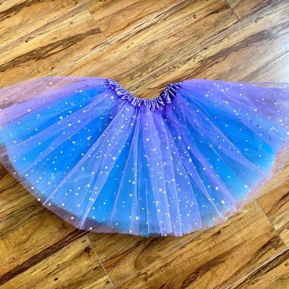 Brand New 2pcs LED Mermaid Tutu Set Mermaid Ears Mermaid Costume Party Dress - Picture 4 of 8